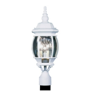 Livex Lighting Frontenac Outdoor Post Head in White 7526-03 - All