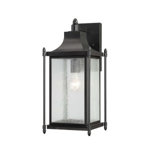 Savoy House Dunnmore Wall Mount Lantern in Black 5-3452-Bk - All