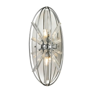 Elk Lighting Twilight Collection 2 Light Sconce in Polished Chrome 11560-2 - All