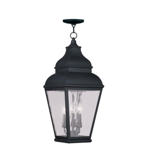 Livex Lighting Exeter Outdoor Chain Hang in Vintage Pewter 2610-04 - All