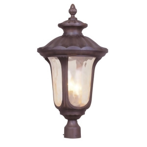 Livex Lighting Oxford Outdoor Post Head in Imperial Bronze 7664-58 - All