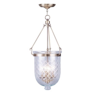 Livex Lighting Jefferson Chain Hang in Antique Brass 5075-01 - All