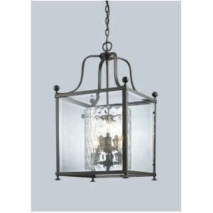 Z-lite Fairview 6 Lt Pendant Bronze Clear Beveled Out/Clear In 177-6 - All