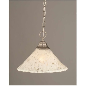 Toltec Lighting Chain Hung Pendant 12' Gold Ice Glass 10-Bn-702 - All