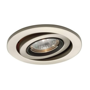 Wac Lighting Recessed Low Voltage Trim Gimbal Ring Brushed Nickel Hr-d417-bn - All