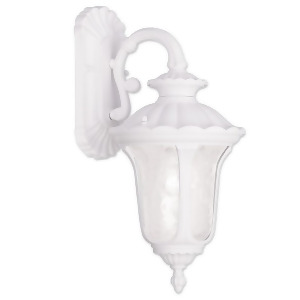Livex Lighting Oxford Outdoor Wall Lantern in White 7851-03 - All