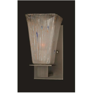 Toltec Lighting Apollo Wall Sconce 5' Square Frosted Crystal Glass 581-Gp-631 - All