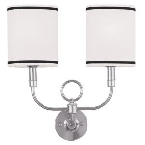Livex Lighting Wall Sconces Wall Sconce in Brushed Nickel 9122-91 - All