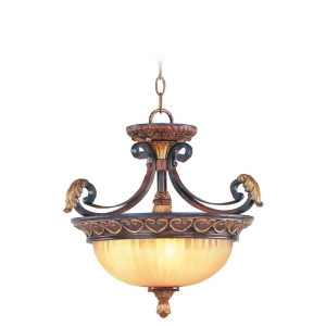 Livex Lighting Villa Verona Convertible Chain Hang/Ceiling Mount 8565-63 - All
