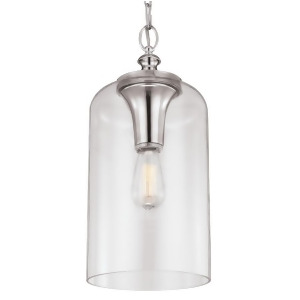 Feiss 1-Light Hounslow Pendant Polished Nickel P1309pn - All