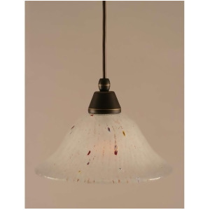Toltec Lighting Cord Mini Pendant 10' Frosted Crystal Glass 22-Dg-731 - All