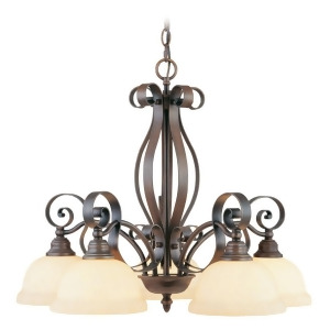 Livex Lighting Manchester Chandelier in Imperial Bronze 6145-58 - All