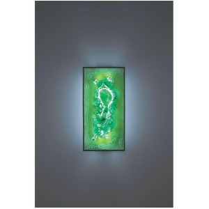 Wpt Design F/n Tall Bronze Fluorescent Wired Green FNTall-BZ-WG - All