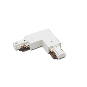 Wac Lighting J Track 2-Circuit Right L Connector White J2-lright-wt - All