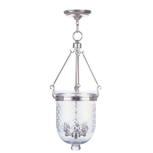 Livex Lighting Jefferson Chain Hang in Polished Nickel 5074-35 - All