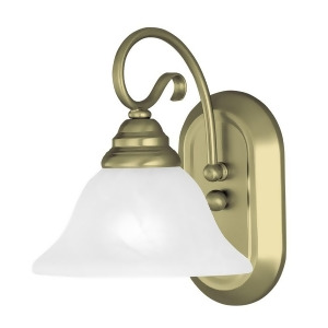 Livex Lighting Coronado Bath Light in Antique Brass 6101-01 - All