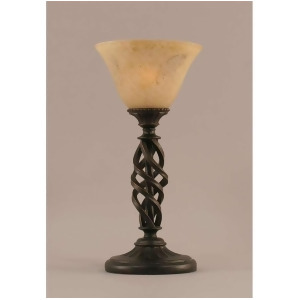 Toltec Lighting Elegante Table Lamp Dark Granite 7' Italian Glass 61-Dg-508 - All
