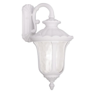 Livex Lighting Oxford Outdoor Wall Lantern in White 7857-03 - All