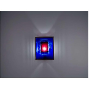 Wpt Design F/n 2 Bronze Fluorescent Red Window Blue Fn2-bz-rwb-f - All