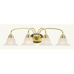 Livex Lighting Edgemont Bath Light in Polished Brass 1534-02 - All