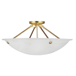 Livex Lighting Oasis Ceiling Mount in Polished Brass 4275-02 - All