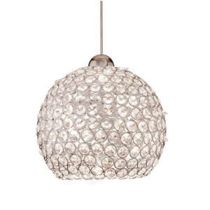 Wac Lighting Roxy Quick Connect Pendant Clear Shade Qp335-cl-bn - All
