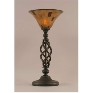 Toltec Lighting Elegante Table Lamp 10' Penshell Resin Shade 63-Dg-703 - All