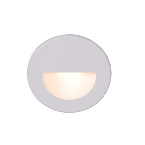 Wac Lighting LEDme Round Step and Wall Light White Wl-led300-c-wt - All