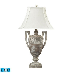 Dimond Lighting Greek Key Large Led Table Lamp in Allesandria 93-9197-Led - All
