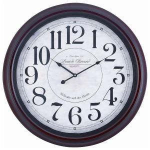Cooper Classics Calhoun Clock Mahogany 4818 - All