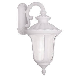 Livex Lighting Oxford Outdoor Wall Lantern in White 7863-03 - All