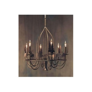 2Nd Ave Lighting Custom Chandelier 01-0755-32-Deer - All