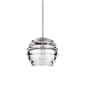 Wac Lighting Clarity Pendant with Chrome Canopy Chrome Mp-916-cl-ch - All