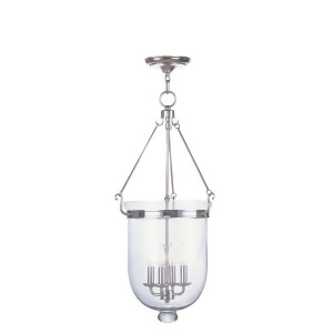 Livex Lighting Jefferson Chain Hang in Polished Nickel 5065-35 - All