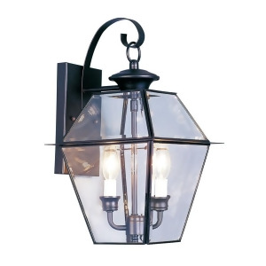 Livex Lighting Westover Outdoor Wall Lantern in Black 2281-04 - All