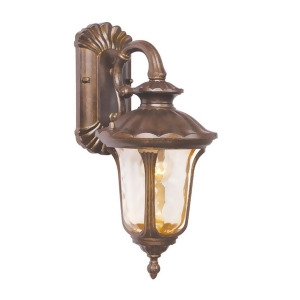 Livex Lighting Oxford Outdoor Wall Lantern in Moroccan Gold 7651-50 - All