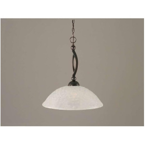 Toltec Lighting Bow Pendant 16' Frosted Turtle Glass 271-Bc-5651 - All