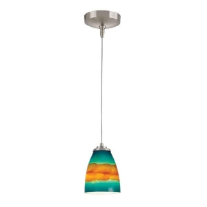 Elk Lighting Low Voltage Collection 1 Light Mini Pendant Pf1000-1-mr16-bn-as - All