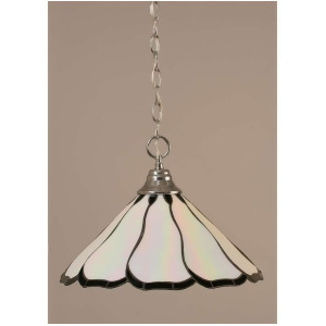 Toltec Lighting Chain Hung Pendant Tiffany Glass 10-Ch-912 - All