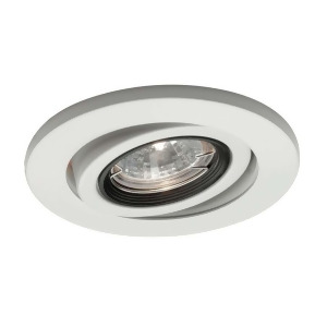 Wac Lighting Recessed Low Voltage Trim Gimbal Ring White Hr-d417-wt - All