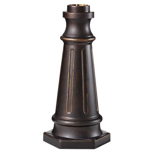 Feiss Outdoor Accessory in Grecian Bronze Postbase Gbz - All