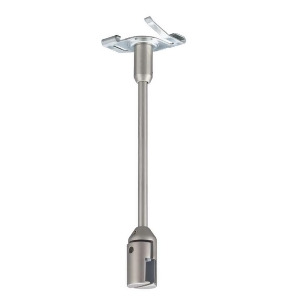 Wac Lighting V Monorail drop Ceiling Suspension 6In Brushed Nickel Lm-tb5-bn - All