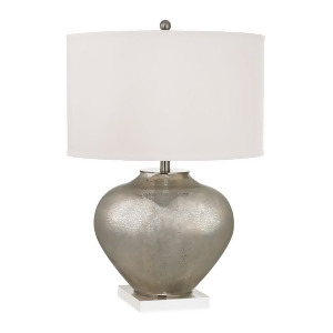 Dimond Edenbridge Table Lamp in Antique Silver with Crystal D2544 - All
