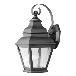 Livex Lighting Exeter Outdoor Wall Lantern in Black 2601-04 - All