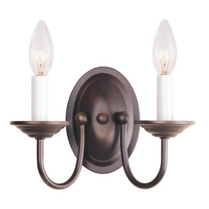 Livex Lighting Home Basics Wall Sconce in Bronze 4152-07 - All