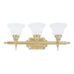 Livex Lighting French Regency Bath Light in Polished Brass 1283-02 - All