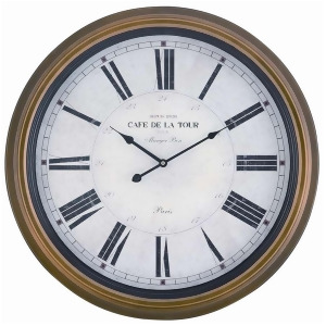 Cooper Classics Henley Clock Toffee 4819 - All
