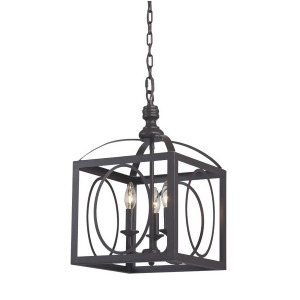 Sterling Industries Ailsa-Ringed 3 Light Cluster Lantern 141-001 - All