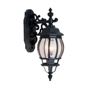 Livex Lighting Frontenac Outdoor Wall Lantern in Black 7706-04 - All