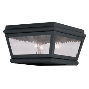 Livex Lighting Exeter Outdoor Ceiling Mount in Charcoal 2611-04 - All